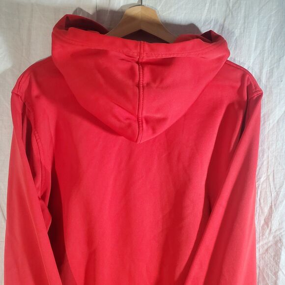 Bauer Youth XL Red Hockey Logo Hoodie Pullover - Picture 7 of 7